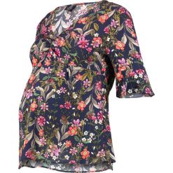 Bluzki damskie: Topshop Maternity MIDNIGHT BOTANICAL RUCH Bluzka dark blue
