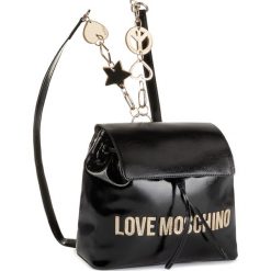 Plecak LOVE MOSCHINO - JC4039PP18LD0906 Nero. Czarne plecaki damskie eleganckie. W wyprzedaży za 439,00 zł.