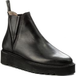 Buty zimowe damskie: Sztyblety MARC O’POLO – 708 14245001 125 Black 990