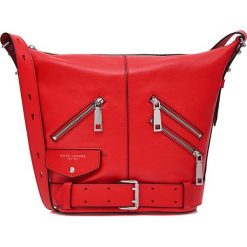 Torebki klasyczne damskie: Skórzana torebka w kolorze czerwonym – (S)41 x (W)32 x (G)18 cm