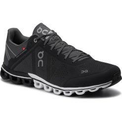 Buty ON - Cloudflow 000015 Black/Asphalt 4005. Czarne buty sportowe męskie On, z tworzywa sztucznego, bez zapięcia, do biegania. Za 649,00 zł.