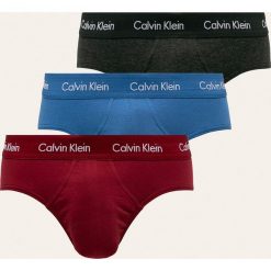 Calvin Klein Underwear - Slipy (3-pack). Slipy męskie Calvin Klein Underwear, m, bez wzorów, z elastanu. Za 169,90 zł.