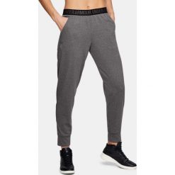 Spodnie dresowe damskie: Under Armour Spodnie damskie Pla Up Pant – Solid szare r. XS (1311332-090)