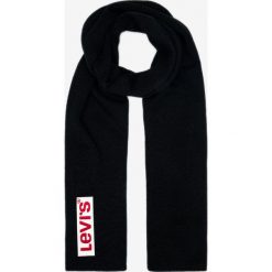 Levi's® Logo Colorblock Szalik Czarny. Czarne szaliki męskie bez wzorów, z materiału. Za 188,95 zł.