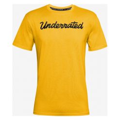Under Armour SC30™ Embroidery Koszulka Żółty. Żółte podkoszulki męskie Under Armour, m, z haftami, z bawełny, bez kołnierzyka, z krótkim rękawem, krótkie. Za 188,95 zł.