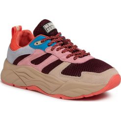 Sneakersy SCOTCH & SODA - Celest 20733550 Peony Pink Multi S581. Czerwone półbuty damskie Scotch & Soda, ze skóry. W wyprzedaży za 379,00 zł.