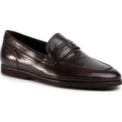 Mokasyny AIGNER - Brand 5 2201850 Dark Brown 003. Pomarańczowe mokasyny męskie Aigner, ze skóry, eleganckie. Za 1699,00 zł.