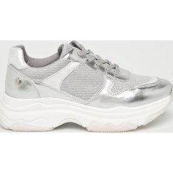 XTI - Buty. Szare buty sportowe damskie Xti, bez wzorów, ze skóry, sportowe. W wyprzedaży za 119,90 zł.