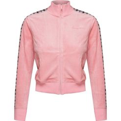Bluza OPENING CEREMONY. Różowe bluzy damskie w kratkę, z weluru, krótkie. W wyprzedaży za 847,00 zł.