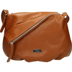 Torba - 138-002-M S C. Szare torebki klasyczne damskie Venezia, ze skóry. Za 179,00 zł.