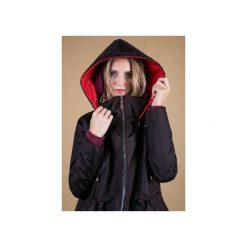 Kurtka damska Czarna odpinany kaptur. Czarne kurtki damskie 3 for u, s, bez wzorów, z poliesteru, eleganckie, bez kaptura. Za 287,20 zł.