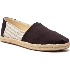 Espadryle TOMS - Classic 10013470 Black Ivy. Czarne espadryle damskie marki Toms, bez wzorów, z tworzywa sztucznego, bez obcasa, na płaskiej podeszwie. Za 219,00 zł.