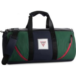 Torba GUESS - College Travel TM6743 POL93 BLM. Niebieskie torby męskie skórzane Guess, z aplikacjami, z materiału. W wyprzedaży za 349,00 zł.
