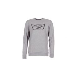 Bluzy Vans FULL PATCH CREW. Szare bluzy męskie Vans, xl, bez wzorów, bez kołnierzyka, bez rękawów, bez kaptura. Za 245,04 zł.