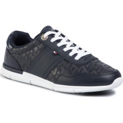 Sneakersy TOMMY HILFIGER - Jacquard Light Sneaker FW0FW04605 DW5. Niebieskie półbuty damskie TOMMY HILFIGER, ze skóry. Za 449,00 zł.