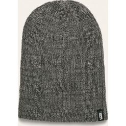 Vans - Czapka. Szare czapki męskie Vans, bez wzorów, z dzianiny. W wyprzedaży za 49,90 zł.
