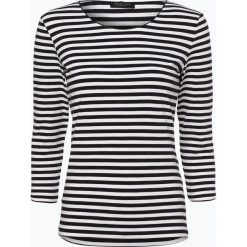 Bluzki, topy, tuniki: Marie Lund – T-shirt damski – Coordinates, niebieski
