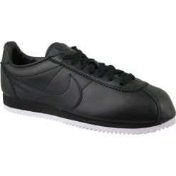 Nike Classic Cortez Premium 807480-002 40 Czarne. Czarne buty sportowe męskie marki Nike, ze skóry. W wyprzedaży za 329,99 zł.