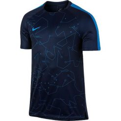 Nike Koszulka męska NYR M NK Dry Sqd Top SS czarno-niebieska r. M (859869 454). Czarne koszulki sportowe męskie Nike, m. Za 149,00 zł.