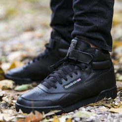Buty Reebok Ex-O-Fit Hi (3478). Czarne buty skate męskie Reebok, z materiału. Za 279,99 zł.