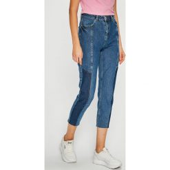 Trendyol - Jeansy. Niebieskie jeansy damskie Trendyol, s, bez wzorów, z bawełny. W wyprzedaży za 99,90 zł.