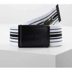 Paski damskie: Lacoste BELT Pasek white/navy