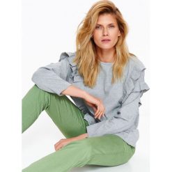 Bluzy damskie: BLUZA NIEROZPINANA DAMSKA GŁADKA