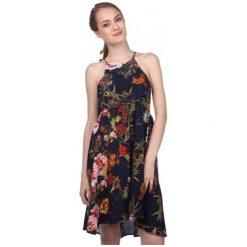 Sukienki: Brave Soul Sukienka Damska Blossom Xs Ciemnoniebieski