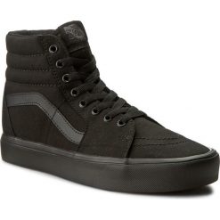 Sneakersy VANS - Sk8-Hi Lite VN0A2Z5Y186 Black/Black. Czarne półbuty damskie Vans, z tworzywa sztucznego. W wyprzedaży za 249,00 zł.