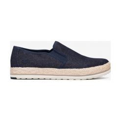 Timberland Elvissa Slip On Buty Niebieski. Niebieskie trampki i tenisówki damskie Timberland, bez wzorów, z materiału, bez zapięcia. Za 361,95 zł.