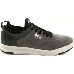 Buty męskie Lee Cooper 19-29-051B szare. Szare buty sportowe męskie Lee Cooper, ze skóry, na sznurówki. W wyprzedaży za 179,00 zł.