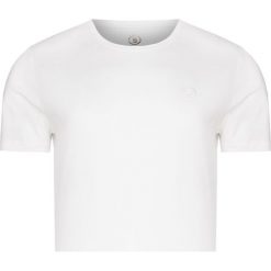T-shirt BOGNER ROC. Białe t-shirty męskie Bogner, na lato, bez wzorów, z bawełny, z okrągłym kołnierzem. W wyprzedaży za 248,00 zł.