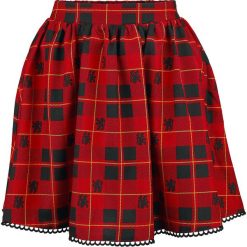 Harry Potter Gryffindor Spódnica czerwony. Czerwone spódniczki marki Harry Potter, l, w koronkowe wzory, z koronki. Za 79,90 zł.
