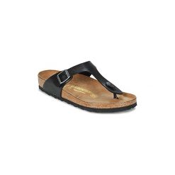 Japonki Birkenstock GIZEH. Czarne klapki damskie Birkenstock, bez wzorów, bez obcasa. Za 329,00 zł.