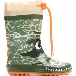 Kalosze chłopięce: Zielone Kalosze Little Crocodile