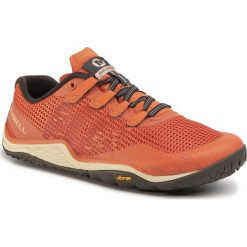 Buty MERRELL - Trail Glove 5 J066236 Goldfish. Pomarańczowe buty sportowe damskie Merrell, bez wzorów, z tworzywa sztucznego, sportowe, do biegania. Za 439,00 zł.