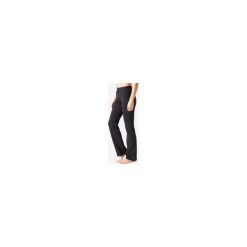 Spodnie dresowe Gym & Pilates Comfort+500 damskie. Czarne spodnie damskie NYAMBA, l, z elastanu. Za 39,99 zł.