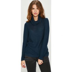 Medicine - Sweter Basic. Czarne golfy damskie MEDICINE, l, z bawełny, z krótkim rękawem. W wyprzedaży za 71,90 zł.