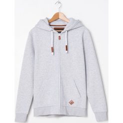 Rozpinana bluza z kapturem - Szary. Szare bluzy męskie House, s, bez wzorów, z kapturem, bez rękawów, z kapturem. Za 99,99 zł.
