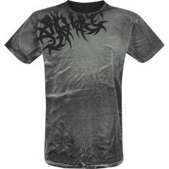 T-shirty męskie: Outer Vision Spine Tattoo T-Shirt szary