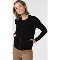 Marie Lund - Kardigan damski, czarny. Czarne swetry damskie Marie Lund, l, bez wzorów, z dzianiny, sportowe, bez rękawów, bez kaptura. Za 229,95 zł.