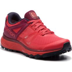 Buty SALOMON - Trailster Gtx W GORE-TEX 404886 21 W0 Hihiscus/Beet Red/Graphite. Czerwone buty sportowe damskie Salomon, bez wzorów, ze skóry ekologicznej, sportowe, do biegania, gore-tex. Za 509,00 zł.