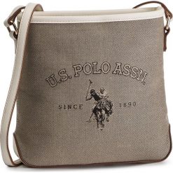 Torebka U.S. POLO ASSN. - Virginia Crossbody Bag BEUVG0465WJP802 Off White. Szare listonoszki damskie U.S. Polo Assn., bez wzorów, ze skóry ekologicznej, wizytowe, bez dodatków. W wyprzedaży za 189,00 zł.
