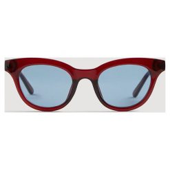 Mango - Okulary Andrea. Brązowe okulary przeciwsłoneczne damskie marki Mango. W wyprzedaży za 20,90 zł.