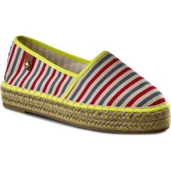 Espadryle TAMARIS - 1-24602-28 Multistripes 928. Brązowe espadryle damskie marki Tamaris, z materiału, na płaskiej podeszwie. W wyprzedaży za 99,00 zł.
