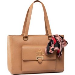 Torebka LOVE MOSCHINO - JC4242PP0AKG0201 Cammello. Pomarańczowe torebki klasyczne damskie Love Moschino, bez wzorów, ze skóry ekologicznej, klasyczne, bez dodatków. W wyprzedaży za 759,00 zł.