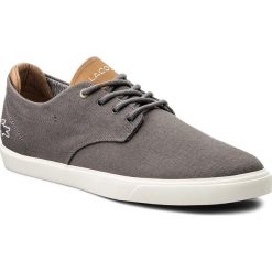 Sneakersy LACOSTE - Esparre 118 1 Cam 7-35CAM00252P2 Dk Gry/Gry. Szare sneakersy męskie Lacoste, bez zapięcia. W wyprzedaży za 279,00 zł.