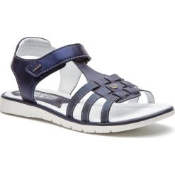 Sandały LASOCKI YOUNG - CI12-TRES-12 Cobalt Blue. Niebieskie sandały dziewczęce Lasocki Young, ze skóry, bez zapięcia. Za 99,99 zł.