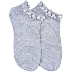 Lecharme Skarpetki damskie P-151 Gris. Skarpetki damskie Lecharme, bez wzorów. W wyprzedaży za 22,00 zł.