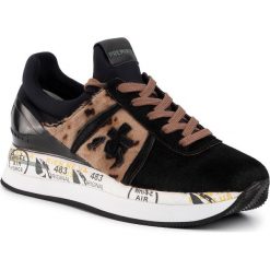 Sneakersy PREMIATA - Liz 3459 Black/Leo. Czarne półbuty damskie Premiata, ze skóry. Za 1139,00 zł.